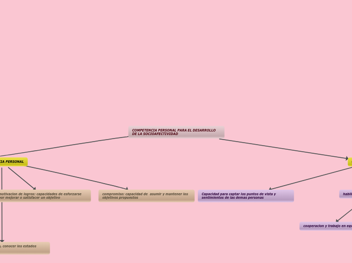 COMPETENCIA PERSONAL PARA EL DESARROLLO DE LA SOCIOAFECTIVIDAD