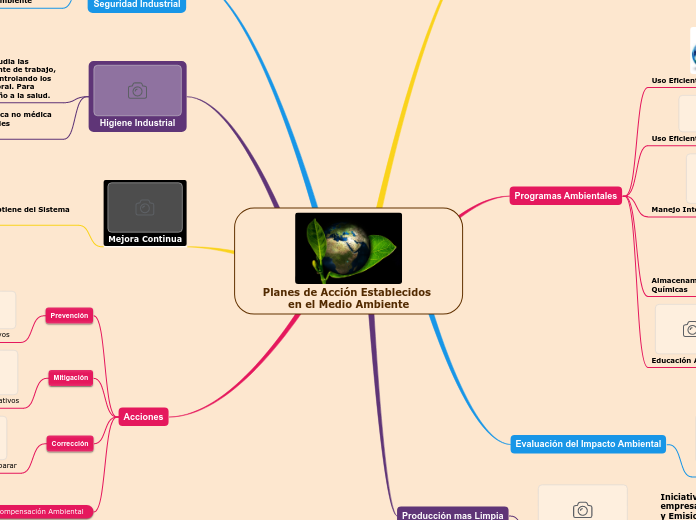 Planes de Acción Establecidos en el Medio Ambiente