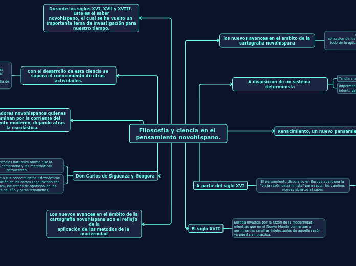 Filososfia y ciencia en el pensamiento novohispano.