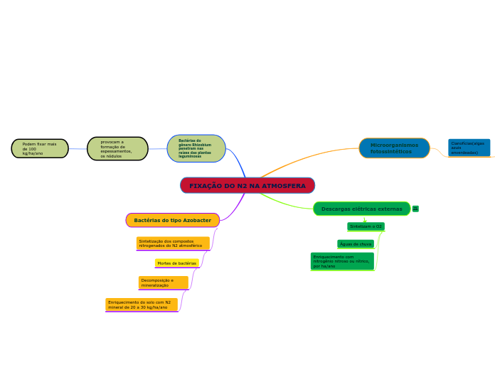 FIXAÇÃO DO N2 NA ATMOSFERA
