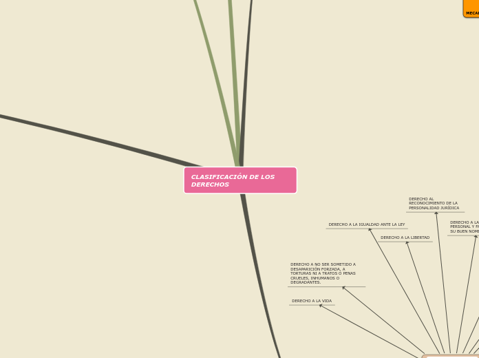 CLASIFICACIÓN DE LOS DERECHOS