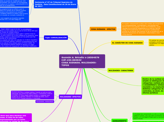 Guzmán A. Briceño v-26504579  CJP-153-00492V
COSA JUZGADA. NULIDADES- TIPOS