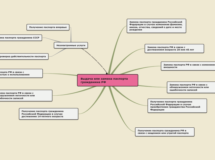Выдача или замена паспорта гражданина РФ