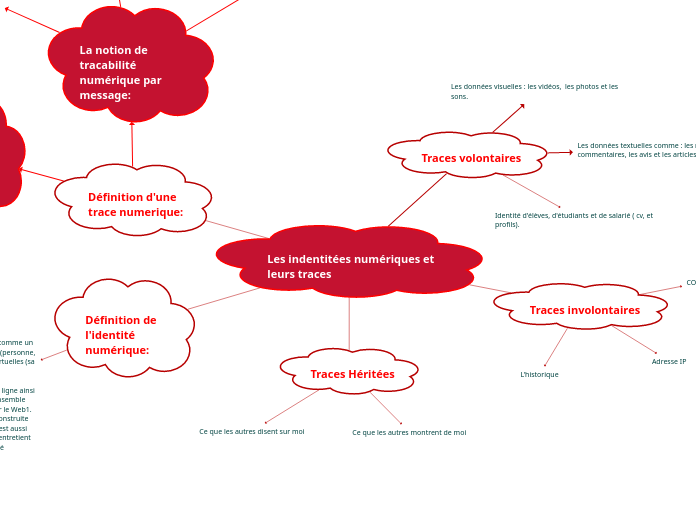 Les indentitées numériques et leurs traces