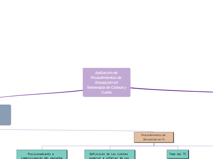 Aplicación de Procedimientos de  Simulación en Teleterapia de Cabeza y Cuello 