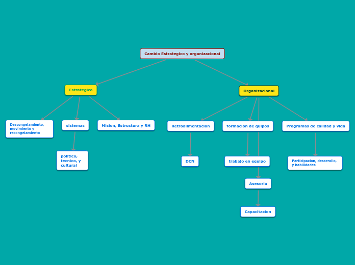 Cambio Estrategico y organizacional