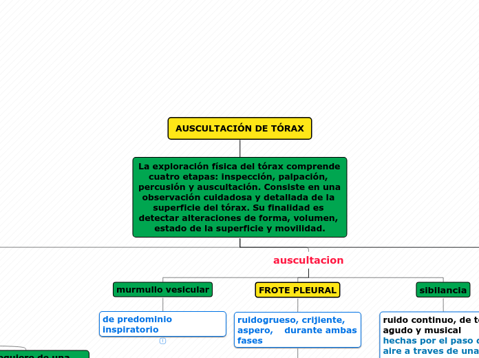 AUSCULTACIÓN DE TÓRAX