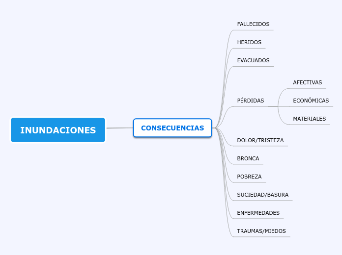 CAUSAS Y CONSECUENCIAS DE LAS INUNDACIONES