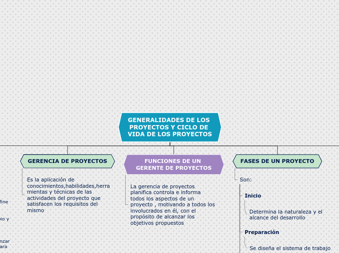 GENERALIDADES DE LOS PROYECTOS Y CICLO DE VIDA DE LOS PROYECTOS