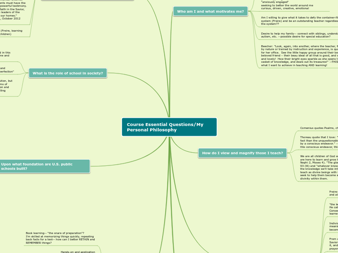 Course Essential Questions