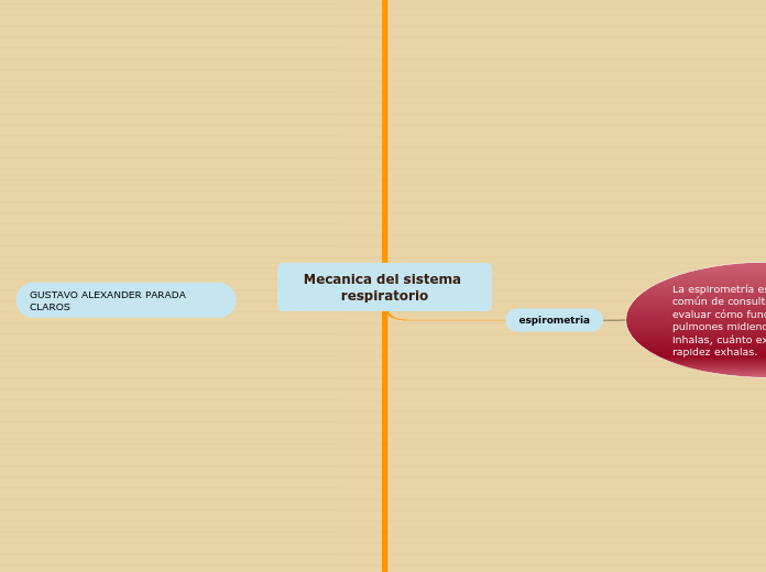 Mecanica del sistema respiratorio