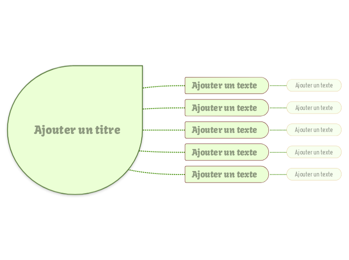 Modèle de Goutte Verte Lumière