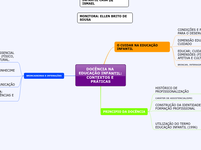 DOCÊNCIA NA EDUCAÇÃO INFANTIL: CONTEXTOS E PRÁTICAS