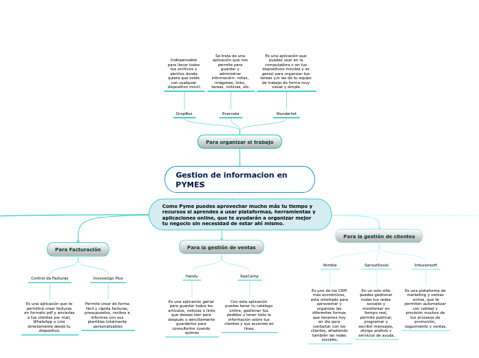 Gestion de informacion en PYMES