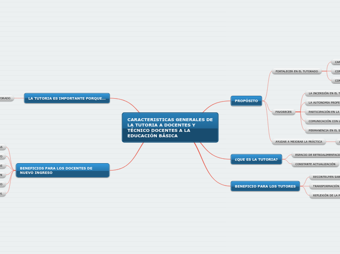 CARACTERISTICAS GENERALES DE LA TUTORIA A DOCENTES Y TÉCNICO DOCENTES A LA EDUCACIÓN BÁSICA