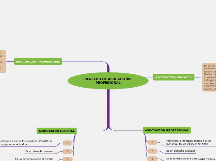 DERECHO DE ASOCIACIÓN PROFESIONAL