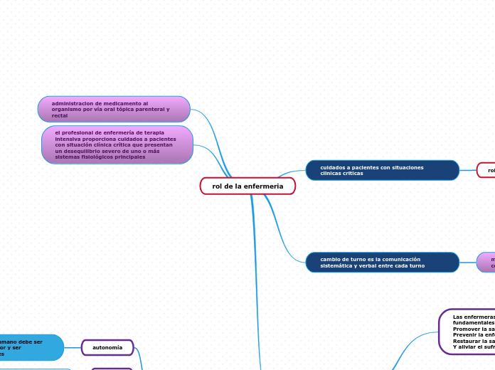 rol de la enfermeria