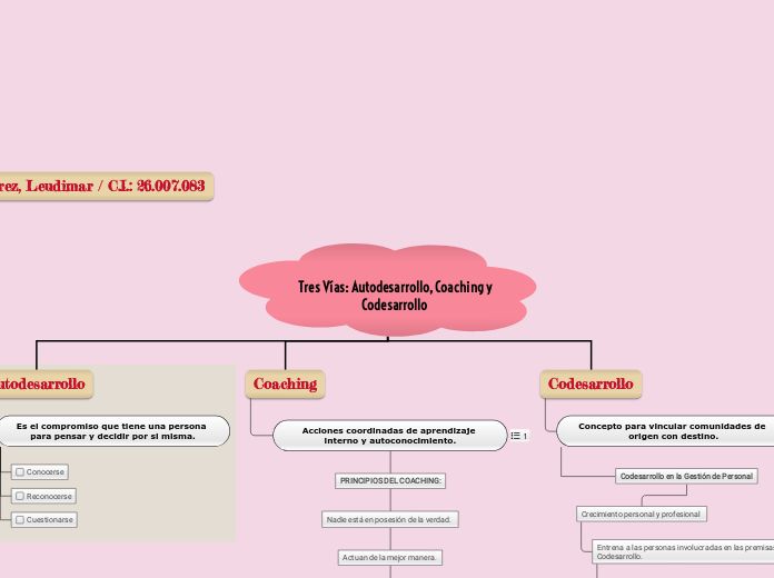 Tres Vías: Autodesarrollo, Coaching y Codesarrollo 