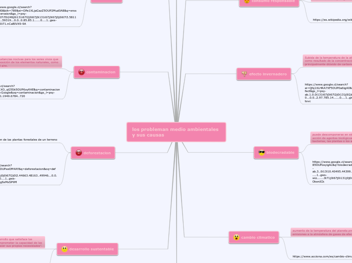 los probleman medio ambientales y sus causas