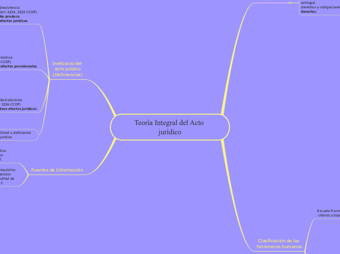 Teoría Integral del Acto jurídico