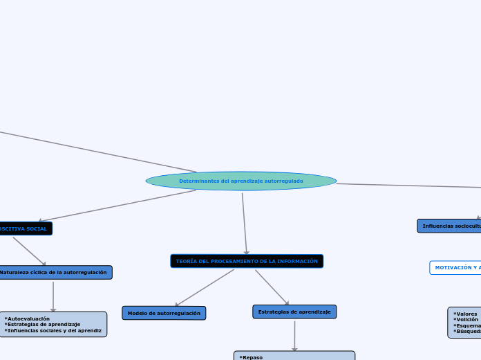 Determinantes del aprendizaje autorregulado