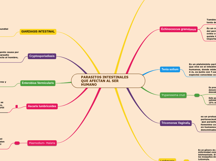 PARASITOS INTESTINALES QUE AFECTAN AL SER HUMANO