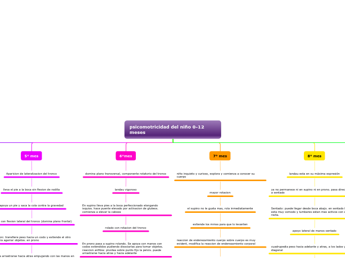 psicomotricidad del niño 0-12 meses