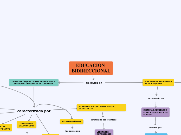 EDUCACIÓN BIDIRECCIONAL