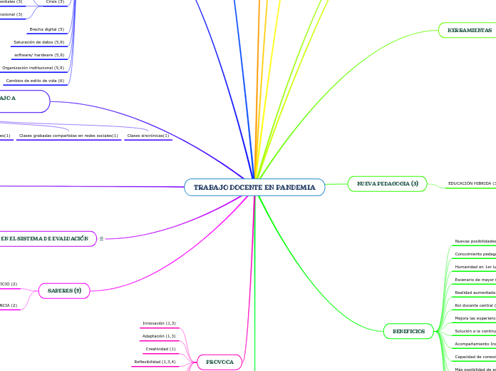 TRABAJO DOCENTE EN PANDEMIA