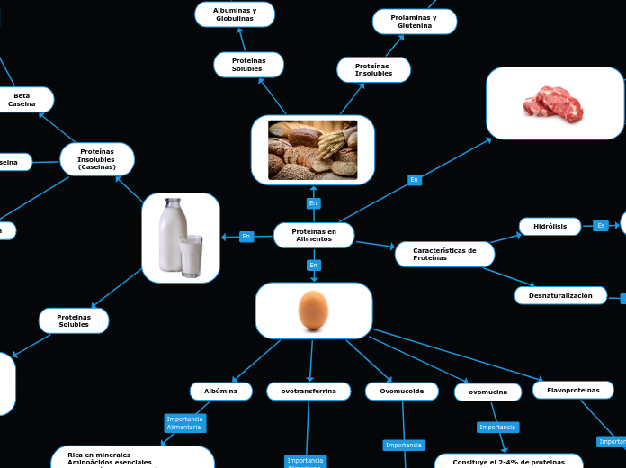 Proteínas en
Alimentos