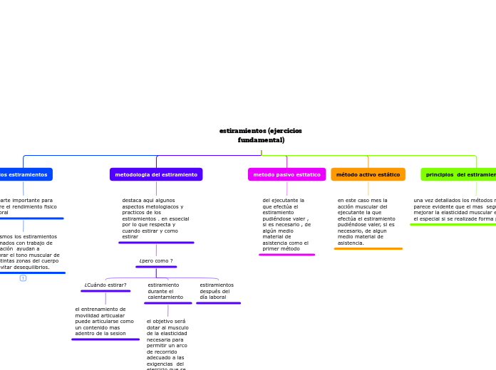 estiramientos (ejercicios fundamental)