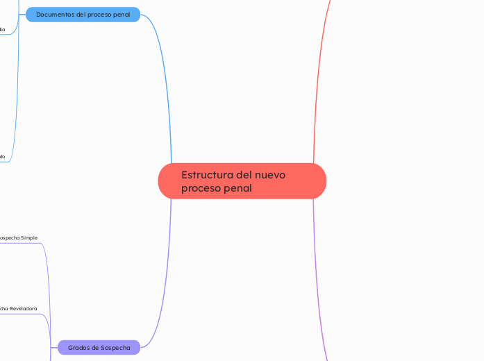 Estructura del nuevo proceso penal