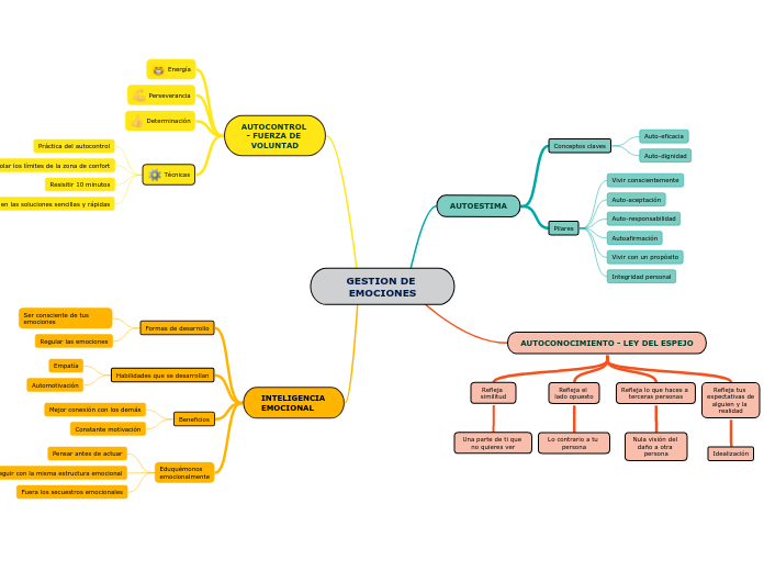 GESTION DE EMOCIONES