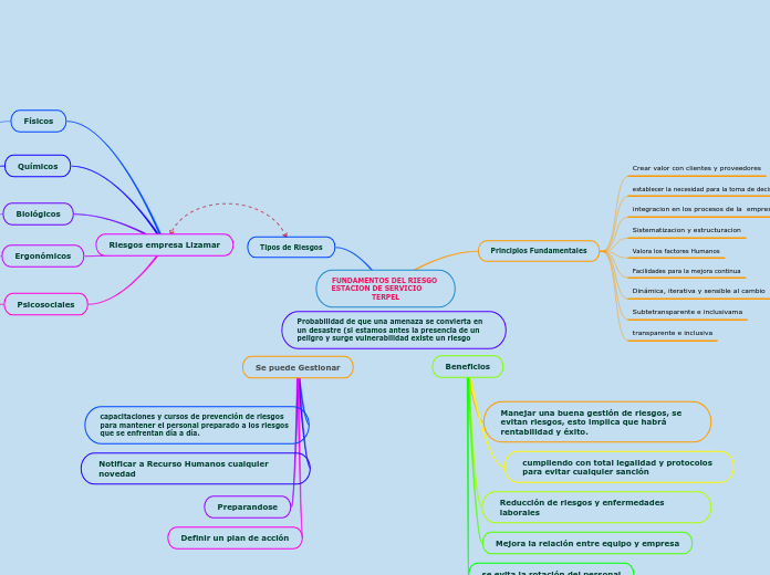 FUNDAMENTOS DEL RIESGO ESTACION DE SERVICIO          TERPEL