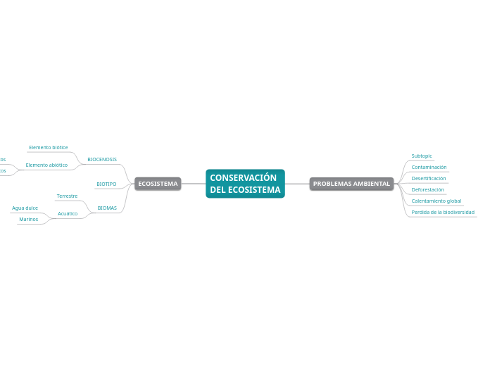CONSERVACIÓN DEL ECOSISTEMA
