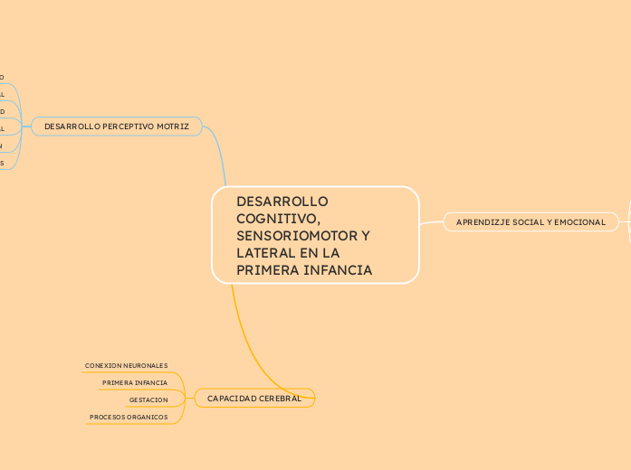 DESARROLLO COGNITIVO, SENSORIOMOTOR Y LATERAL EN LA PRIMERA INFANCIA