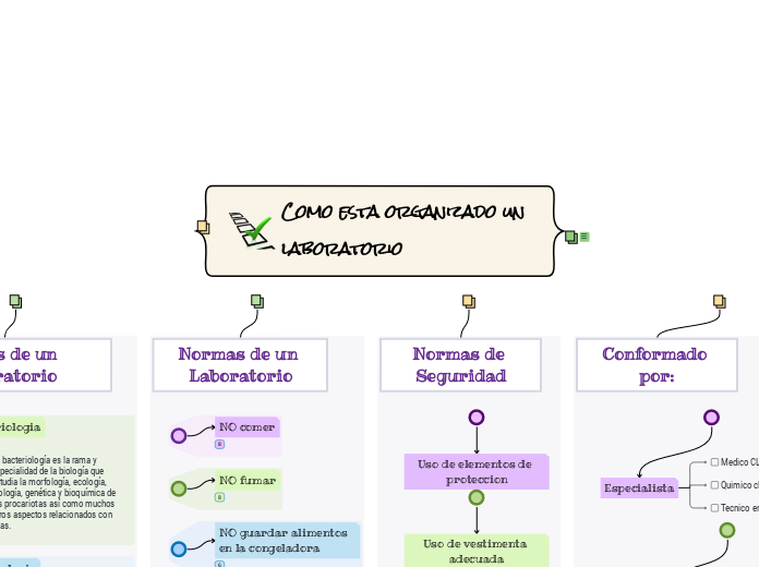 Como esta organizado un laboratorio