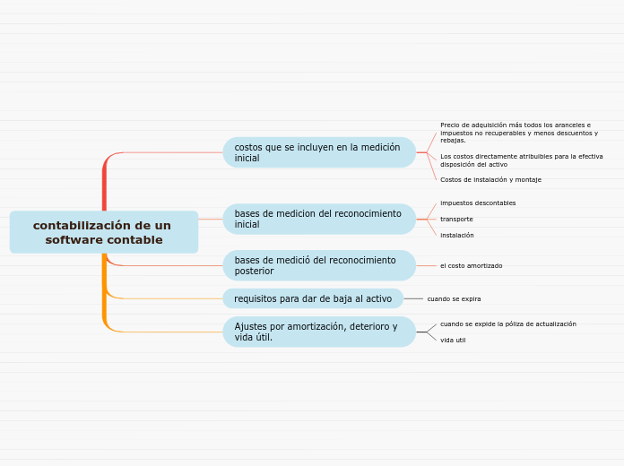 contabilización de un software contable