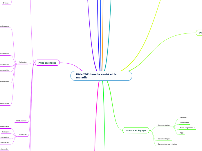 Rôle IDE dans la santé et la maladie
