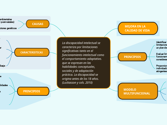 La discapacidad intelectual se caracteriza por limitaciones significativas tanto en el funcionamiento intelectual como el comportamiento adaptativo. que se expresan en las habilidades conceptuales, sociales y de adaptación práctica. La discapacidad se o