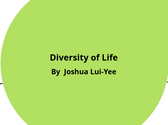 Diversity of Life

By  Joshua Lui-Yee