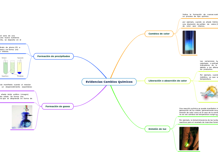Evidencias Cambios Químicos