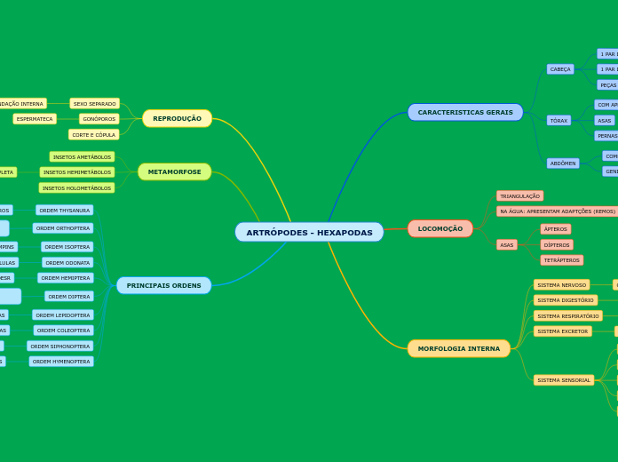 ARTRÓPODES - HEXAPODAS