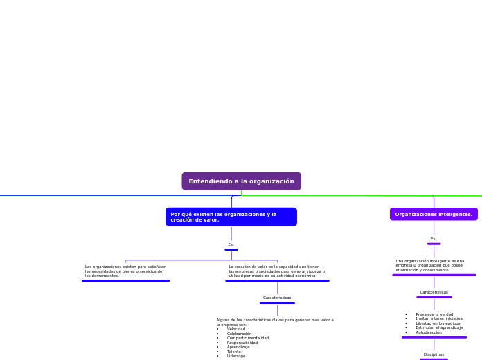 Entendiendo a la organización