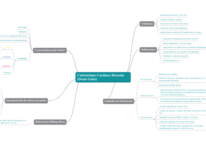 Cateterismo Cardiaco Derecho (Swan Ganz)