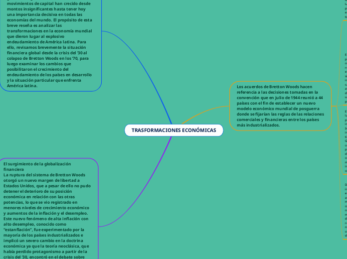 TRASFORMACIONES ECONÓMICAS