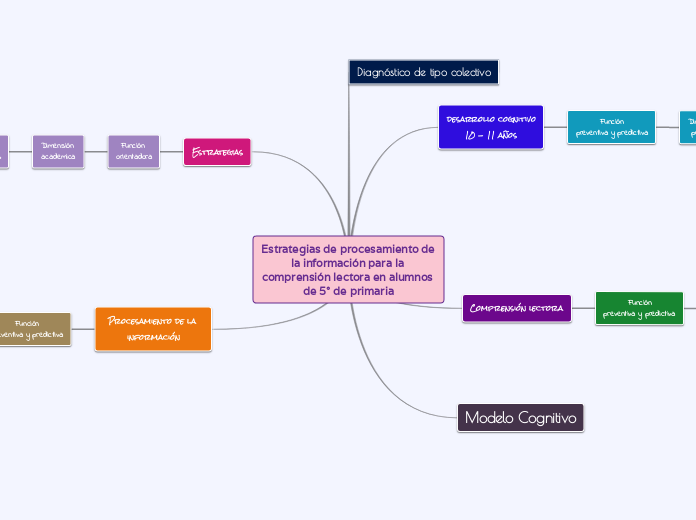 Estrategias de procesamiento de la información para la comprensión lectora en alumnos de 5° de primaria