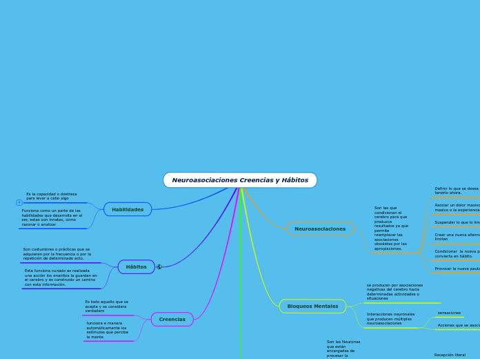 Neuroasociaciones Creencias y Hábitos