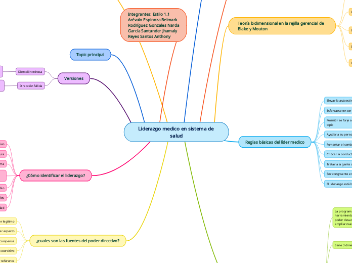 Liderazgo medico en sistema de salud