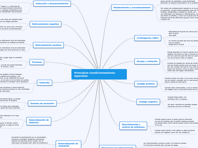 Principios Condicionamiento Operante